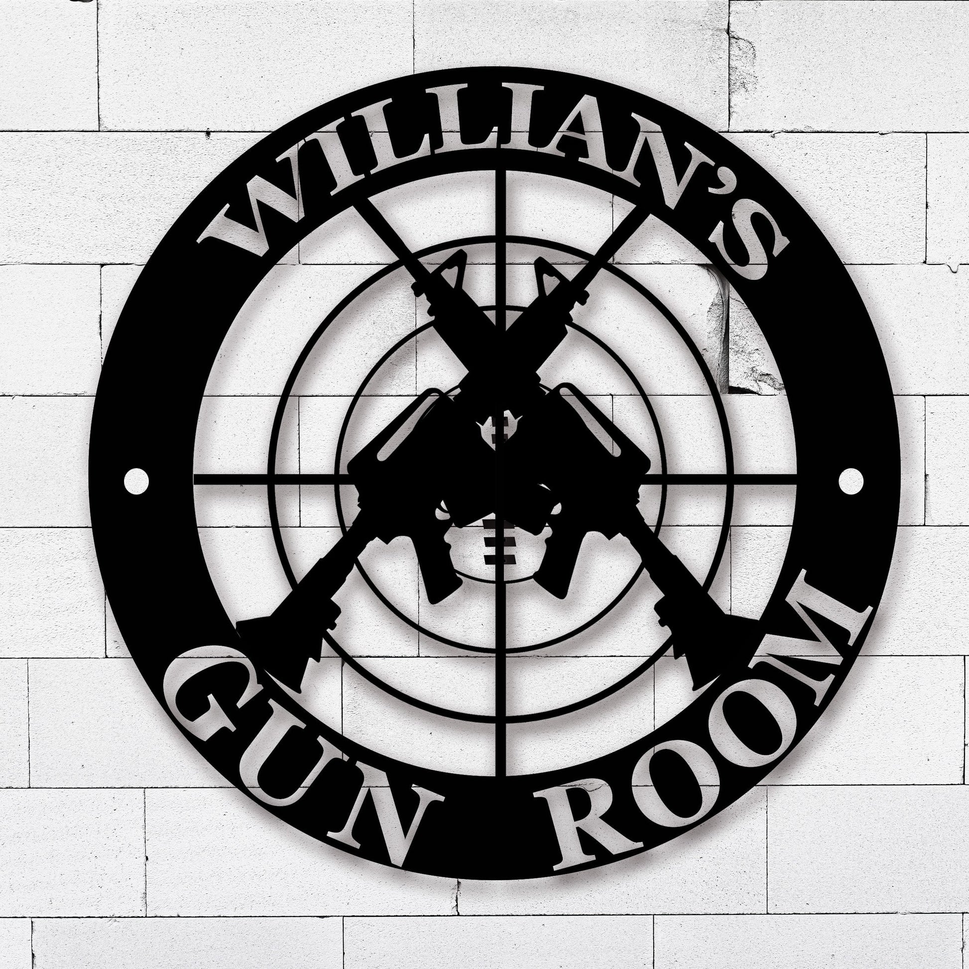 Armory Sign Metal Gun Sign Gun Owner Gift Hunter Shooting Sports Metal Sign Metal Wall Hangings Cabin Hunting Lodge Wall Art Veteran Gift