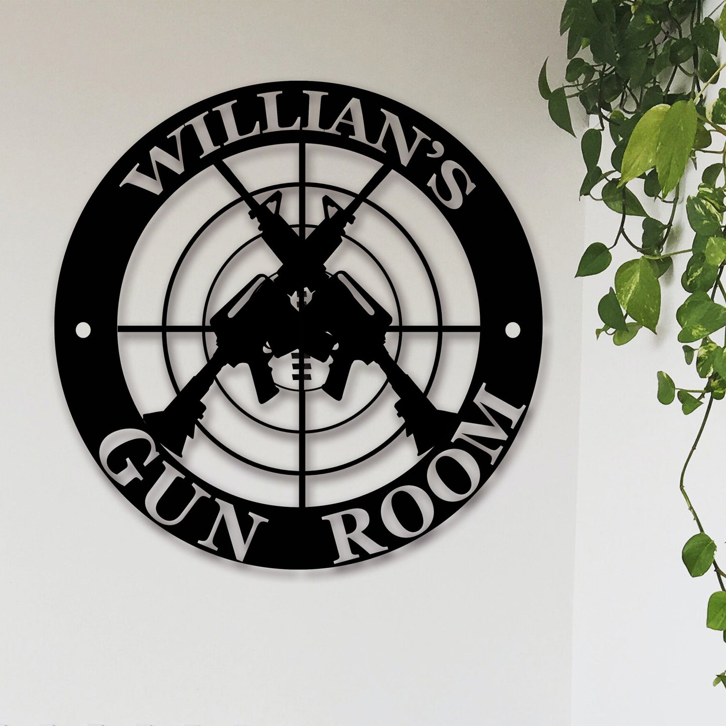 Armory Sign Metal Gun Sign Gun Owner Gift Hunter Shooting Sports Metal Sign Metal Wall Hangings Cabin Hunting Lodge Wall Art Veteran Gift
