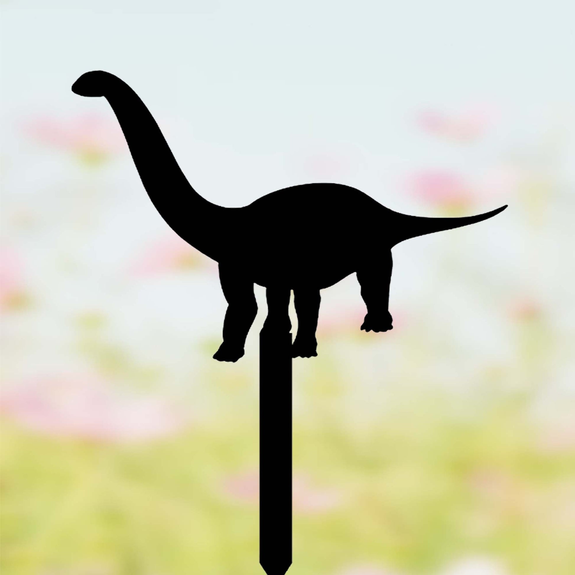 Custom Dinosaur Metal Garden Stake,Dinosaur Garden Sign Decor,Personalized Dinosaur Address Sign for Yard,Jurassic Park Garden Yard Art