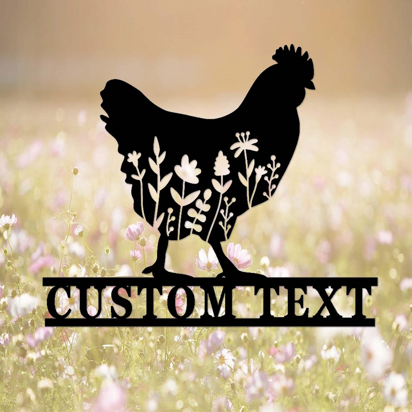 Custom Chicken Farm Sign,Metal Chicken Coop Sign,Personalized Hen House Sign,Chicken Coop Decor,Eggs Farmed Sign,Farmhouse Farm Coop Decor