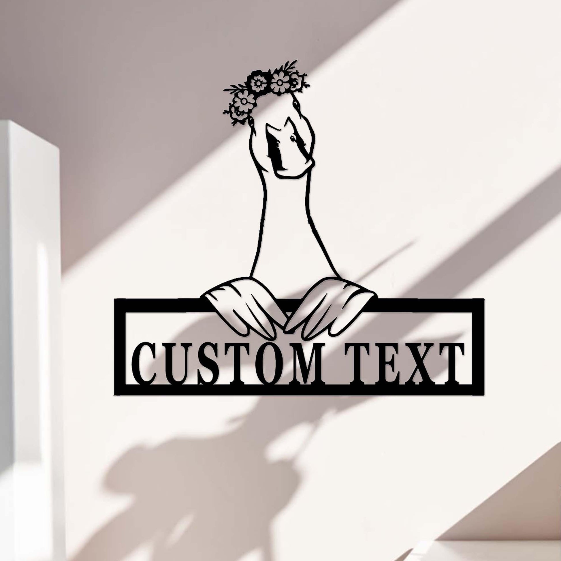 Custom Duck Farm Sign,Duck Coop Sign,Duck Farmhouse Metal Wall Art,Personalized Duck House Sign,Duck Farm Decor,Quack Shack Sign,Cabin Sign